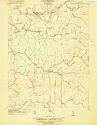 Webster Springs West Virginia Historical topographic map, 1:48000 scale, 15 X 15 Minute, Year 1915