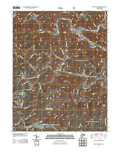 Webster Springs West Virginia Historical topographic map, 1:24000 scale, 7.5 X 7.5 Minute, Year 2011