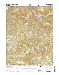Webster Springs West Virginia Historical topographic map, 1:24000 scale, 7.5 X 7.5 Minute, Year 2014