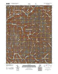 Webster Springs SE West Virginia Historical topographic map, 1:24000 scale, 7.5 X 7.5 Minute, Year 2011
