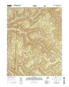 Webster Springs SE West Virginia Historical topographic map, 1:24000 scale, 7.5 X 7.5 Minute, Year 2014