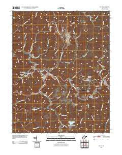 Welch West Virginia Historical topographic map, 1:24000 scale, 7.5 X 7.5 Minute, Year 2011