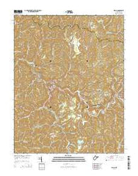 Welch West Virginia Historical topographic map, 1:24000 scale, 7.5 X 7.5 Minute, Year 2014