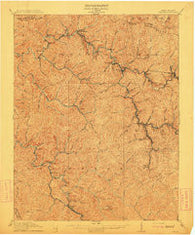 Welch West Virginia Historical topographic map, 1:62500 scale, 15 X 15 Minute, Year 1912