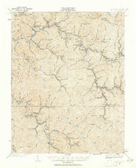 Welch West Virginia Historical topographic map, 1:62500 scale, 15 X 15 Minute, Year 1924