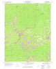 Welch West Virginia Historical topographic map, 1:24000 scale, 7.5 X 7.5 Minute, Year 1968