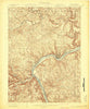 Wellsville Ohio Historical topographic map, 1:62500 scale, 15 X 15 Minute, Year 1904