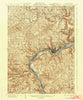 Wellsville Ohio Historical topographic map, 1:62500 scale, 15 X 15 Minute, Year 1904
