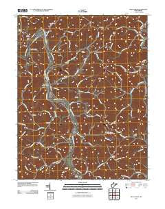 West Hamlin West Virginia Historical topographic map, 1:24000 scale, 7.5 X 7.5 Minute, Year 2011
