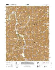 West Hamlin West Virginia Historical topographic map, 1:24000 scale, 7.5 X 7.5 Minute, Year 2014