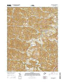 West Milford West Virginia Historical topographic map, 1:24000 scale, 7.5 X 7.5 Minute, Year 2014