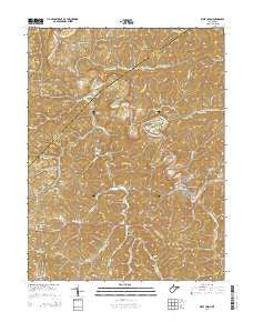 West Union West Virginia Historical topographic map, 1:24000 scale, 7.5 X 7.5 Minute, Year 2014
