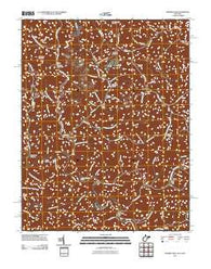 Wharncliffe West Virginia Historical topographic map, 1:24000 scale, 7.5 X 7.5 Minute, Year 2011