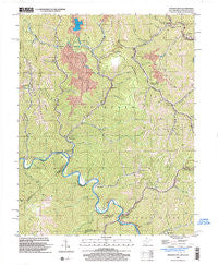 Wharncliffe West Virginia Historical topographic map, 1:24000 scale, 7.5 X 7.5 Minute, Year 2001