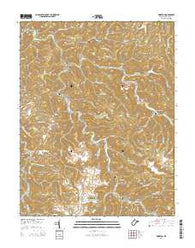 Wharton West Virginia Historical topographic map, 1:24000 scale, 7.5 X 7.5 Minute, Year 2014