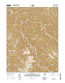 Wharton West Virginia Historical topographic map, 1:24000 scale, 7.5 X 7.5 Minute, Year 2014
