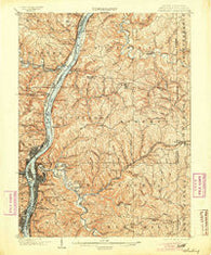 Wheeling West Virginia Historical topographic map, 1:62500 scale, 15 X 15 Minute, Year 1902