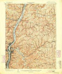 Wheeling West Virginia Historical topographic map, 1:62500 scale, 15 X 15 Minute, Year 1902