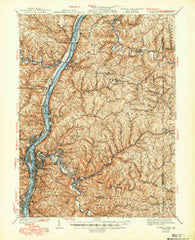 Wheeling West Virginia Historical topographic map, 1:62500 scale, 15 X 15 Minute, Year 1942