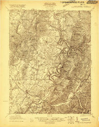 White Sulphur Springs West Virginia Historical topographic map, 1:48000 scale, 15 X 15 Minute, Year 1921