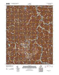 Whitesville West Virginia Historical topographic map, 1:24000 scale, 7.5 X 7.5 Minute, Year 2011