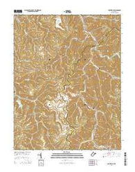Whitesville West Virginia Historical topographic map, 1:24000 scale, 7.5 X 7.5 Minute, Year 2014