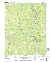 Whitesville West Virginia Historical topographic map, 1:24000 scale, 7.5 X 7.5 Minute, Year 1996