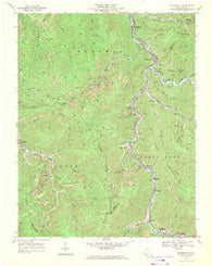 Whitesville West Virginia Historical topographic map, 1:24000 scale, 7.5 X 7.5 Minute, Year 1968