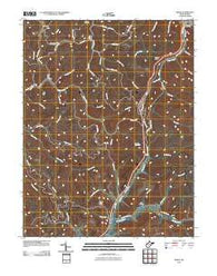 Widen West Virginia Historical topographic map, 1:24000 scale, 7.5 X 7.5 Minute, Year 2010