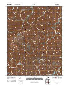 Williams Mountain West Virginia Historical topographic map, 1:24000 scale, 7.5 X 7.5 Minute, Year 2011