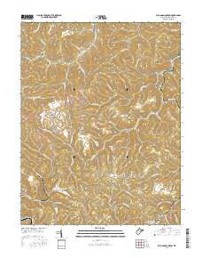 Williams Mountain West Virginia Current topographic map, 1:24000 scale, 7.5 X 7.5 Minute, Year 2016