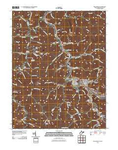 Williamson West Virginia Historical topographic map, 1:24000 scale, 7.5 X 7.5 Minute, Year 2011