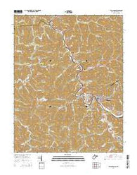 Williamson West Virginia Historical topographic map, 1:24000 scale, 7.5 X 7.5 Minute, Year 2014