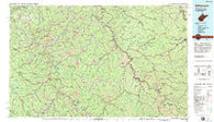 Williamson West Virginia Historical topographic map, 1:100000 scale, 30 X 60 Minute, Year 1982