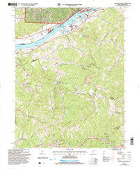 Willow Island West Virginia Historical topographic map, 1:24000 scale, 7.5 X 7.5 Minute, Year 2002