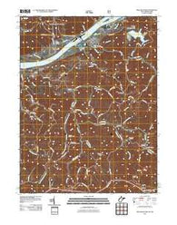 Willow Island West Virginia Historical topographic map, 1:24000 scale, 7.5 X 7.5 Minute, Year 2011