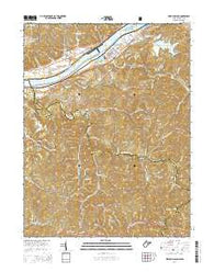 Willow Island West Virginia Historical topographic map, 1:24000 scale, 7.5 X 7.5 Minute, Year 2014