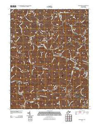Wilsondale West Virginia Historical topographic map, 1:24000 scale, 7.5 X 7.5 Minute, Year 2010