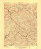 Winona West Virginia Historical topographic map, 1:62500 scale, 15 X 15 Minute, Year 1916