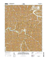 Winslow West Virginia Historical topographic map, 1:24000 scale, 7.5 X 7.5 Minute, Year 2014