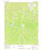Winslow West Virginia Historical topographic map, 1:24000 scale, 7.5 X 7.5 Minute, Year 1972