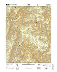 Woodrow West Virginia Historical topographic map, 1:24000 scale, 7.5 X 7.5 Minute, Year 2014