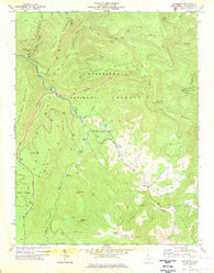 Woodrow West Virginia Historical topographic map, 1:24000 scale, 7.5 X 7.5 Minute, Year 1977