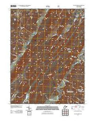 Yellow Spring West Virginia Historical topographic map, 1:24000 scale, 7.5 X 7.5 Minute, Year 2011