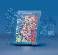 Buy map Wine Puzzle - Portugal
