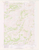 Adam Weiss Peak Wyoming Historical topographic map, 1:24000 scale, 7.5 X 7.5 Minute, Year 1956