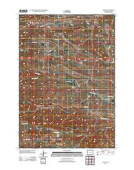Aladdin Wyoming Historical topographic map, 1:24000 scale, 7.5 X 7.5 Minute, Year 2012
