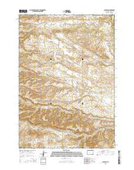 Aladdin Wyoming Current topographic map, 1:24000 scale, 7.5 X 7.5 Minute, Year 2015
