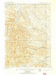 Aladdin Wyoming Historical topographic map, 1:125000 scale, 30 X 30 Minute, Year 1901