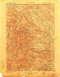 Aladdin Wyoming Historical topographic map, 1:125000 scale, 30 X 30 Minute, Year 1903